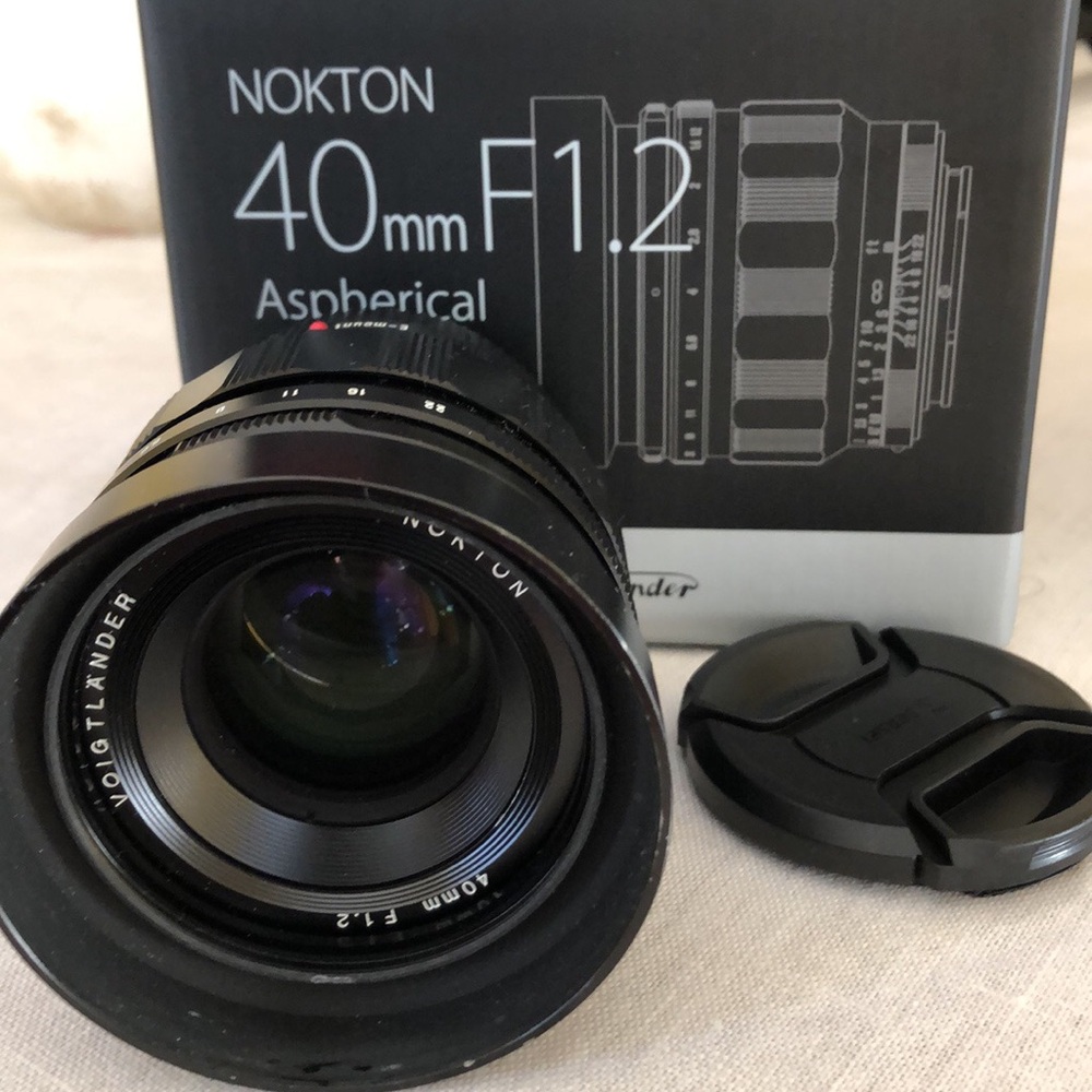 Voigtlander Nokton 40mm f1.2 Aspherical Lens